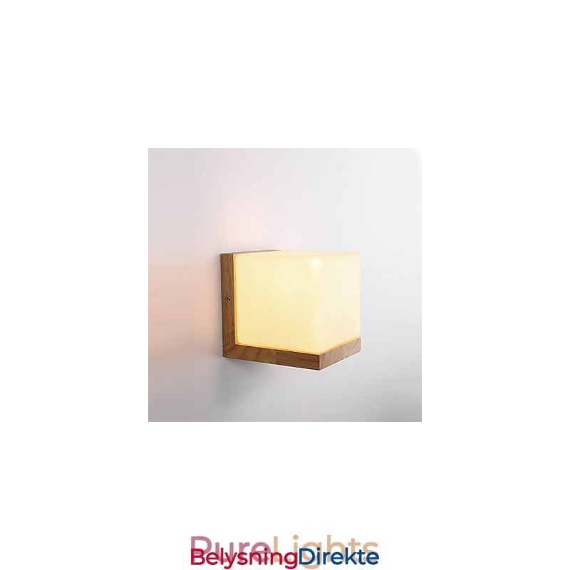 Nyhet Landlig Funksjon For Mini-Stil Øyebeskyttelse Omgivelseslys Lampetter Nattbord Nattlys Kreativ Balkong Vegglampe
