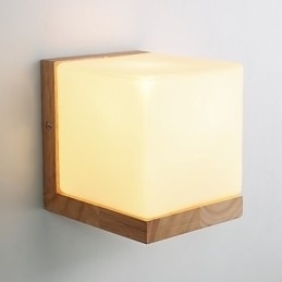 Nyhet Landlig Funksjon For Mini-Stil Øyebeskyttelse Omgivelseslys Lampetter Nattbord Nattlys Kreativ Balkong Vegglampe