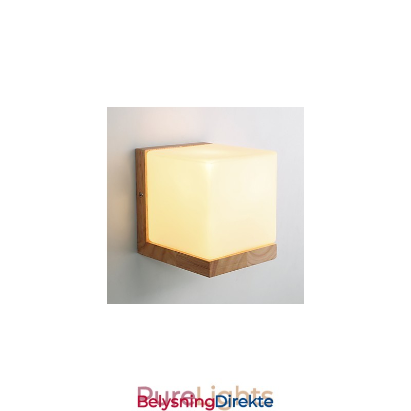 Nyhet Landlig Funksjon For Mini-Stil Øyebeskyttelse Omgivelseslys Lampetter Nattbord Nattlys Kreativ Balkong Vegglampe