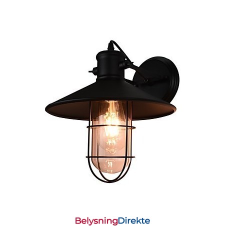 Vegglampe Vegglampe Vegglampe Dumb Black Lightsaber-Lampe På Veggen