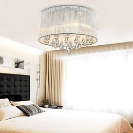 Taklampe Moderne Krystall 4 Lys