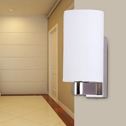 Moderne Samtids Galvanisert Opplyst Vegglampe Vegglampe