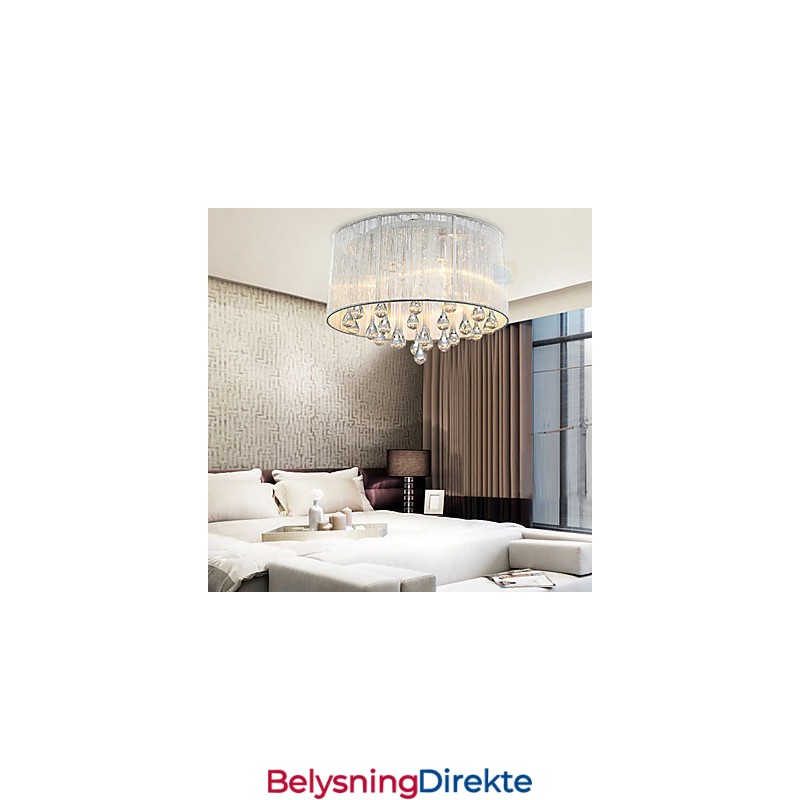 Taklampe Moderne Krystall 4 Lys