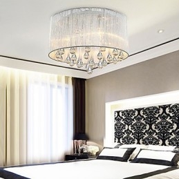 Taklampe Moderne Krystall 4 Lys