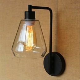 Rustic Lodge Country Black Oxide Finish-Funksjon For Omgivelseslys I Svingarm