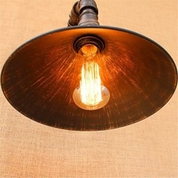 Rustikk Lodge Country Svart Oksidfinish-Funksjon For Omgivende Lysvegglamper