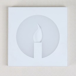 Integrert Moderne Samtidsstil For Omgivelseslys Vegglampe Vegglampe