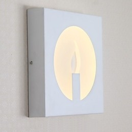Integrert Moderne Samtidsstil For Omgivelseslys Vegglampe Vegglampe