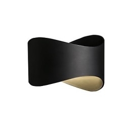 Moderne, Samtidskunstnerisk Svart Oksidfinish For Mini-Stil, Omgivelseslys, Vegglampe