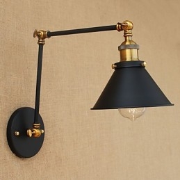 Vegglampe I Messing, Vintage, Industriell Vegglampe, Hjemmebelysning, Innendørsdekor, Vegglampe