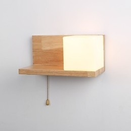 Moderne Samtidsstil Sort Oksidfinish Funksjon For Øyebeskyttelse Omgivelseslys Vegglampe Vegglampe