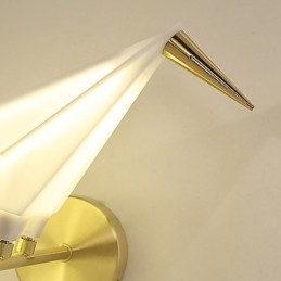 Moderne Samtidsnyhet Vintage Galvanisert Funksjon For Mini-Style Omgivelseslys Vegglampetter