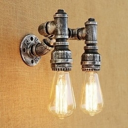 Landlig Retro-Maleri For Svingarm Med Omgivelseslys Vegglampe