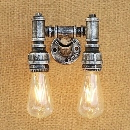 Landlig Retro-Maleri For Svingarm Med Omgivelseslys Vegglampe