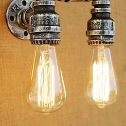 Landlig Retro-Maleri For Svingarm Med Omgivelseslys Vegglampe