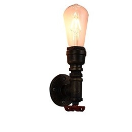 Rustikk Hytte Tradisjonell Klassisk Antikk Messingfunksjon For Omgivelseslys Vegglampe Vegglampe