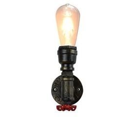 Rustikk Hytte Tradisjonell Klassisk Antikk Messingfunksjon For Omgivelseslys Vegglampe Vegglampe