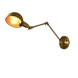 Rustikk Hytte Tradisjonell Klassisk Antikk Messingfunksjon For Downlight Vegglamper Vegglampe