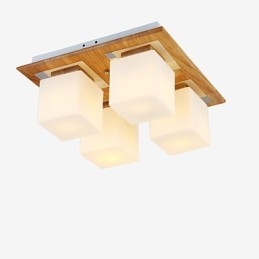 Innfelt Mini-Stil Moderne Samtidskunst Tre Bambus