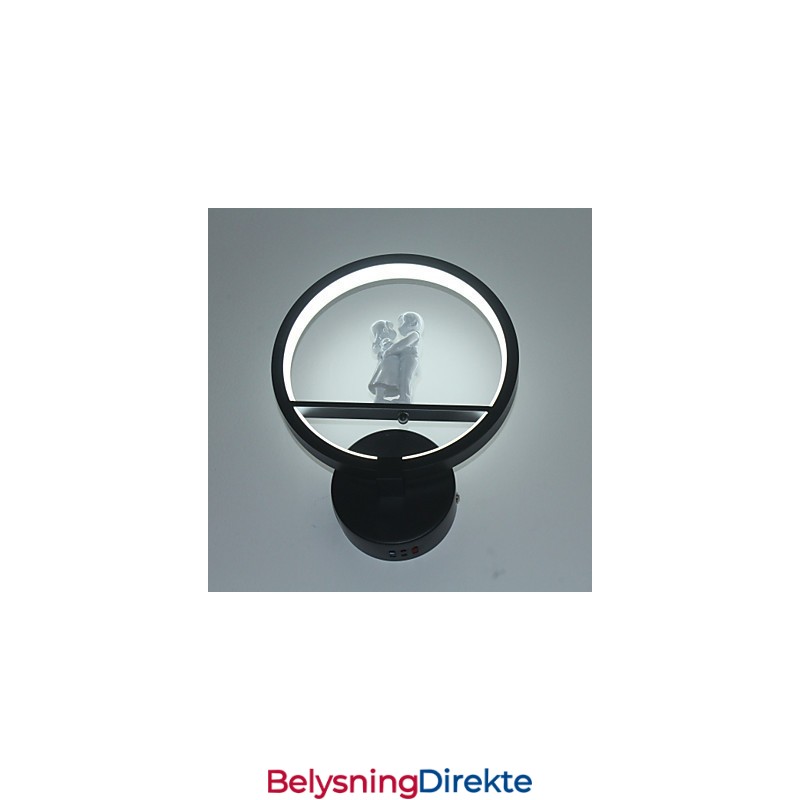 Vegglampe Moderne Minimalistisk Stue Dekorativ Aluminium Korridor Balkonglampe Soverom Nattbordslampe