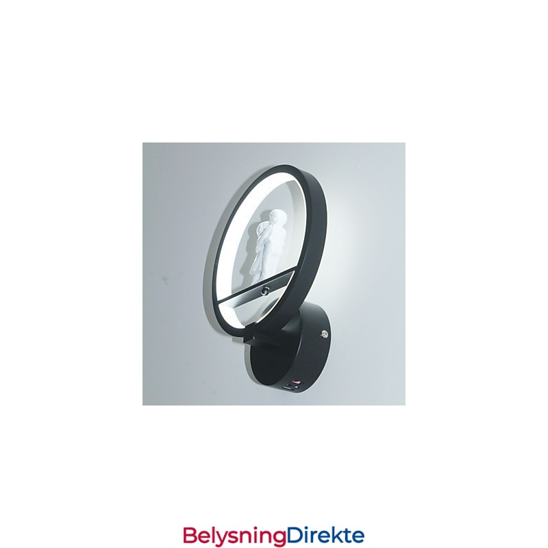 Vegglampe Moderne Minimalistisk Stue Dekorativ Aluminium Korridor Balkonglampe Soverom Nattbordslampe
