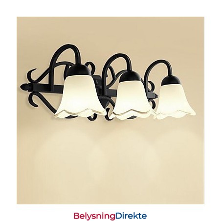 Landlig Retro-Maleri Med Øyebeskyttelse, Omgivelseslys, Vegglamper, Vegglampe