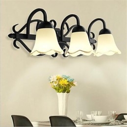 Landlig Retro-Maleri Med Øyebeskyttelse, Omgivelseslys, Vegglamper, Vegglampe