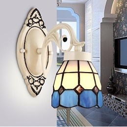 Rustikk Hyttemaling For Omgivelseslys Vegglampe Med Vegglampe
