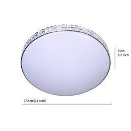 Moderne Taklampe Med Innfelt Montering, Akryl, Metallmaling, 90 265V Lys