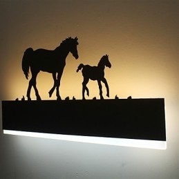 Den Nye Akrylvegglampen Kreativ Personlighet Dekorativ Belysning Moderne Minimalistisk Soveromslampe Nattbordslampe