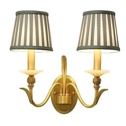Enkel, Landlig, Tradisjonell, Klassisk Messingfunksjon For Mini-Stil, Opplyst Vegglampe