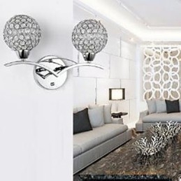 Enkelheten Til En Moderne Krystalllampe Kreativ, Moteriktig Nattbordslampe Til Soverommet, Spisestue, Midtgangslamper