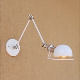 Maleri I Vintagestil For Øyebeskyttelse Med Svingarm I Ministil, Omgivelseslys, Svingarmlamper, Vegglamper