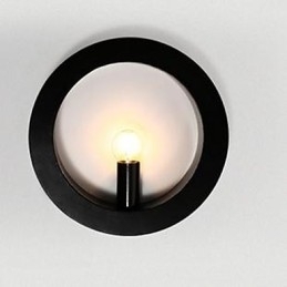 Ny Jernkunstvegglampe Engros Rund Stuesofa Bakgrunnsvegglampe