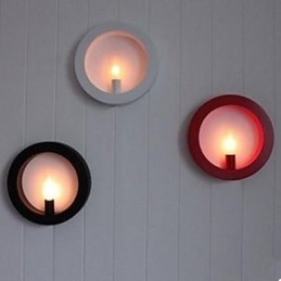 Ny Jernkunstvegglampe Engros Rund Stuesofa Bakgrunnsvegglampe