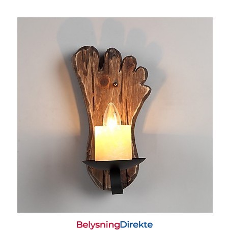 Enkelthodet Industriell Vintage Retro Tre Metall Maling Farge Vegglampe For Hjem Hotell Korridor Dekor Vegglampe