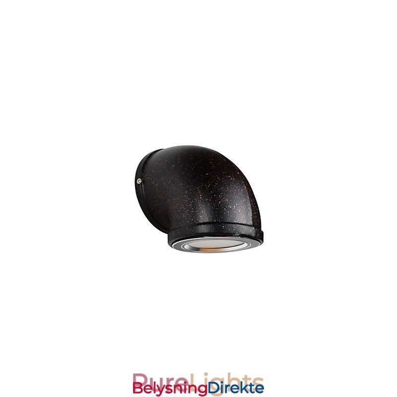 Vegglampe Vegglampe Veggjernsvegglampe Dum Black Lightsaber-Lampe På Veggen