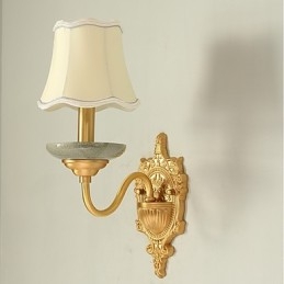 Enkel, Landlig, Tradisjonell, Klassisk Messingfunksjon For Mini-Stil, Opplyst Vegglampe