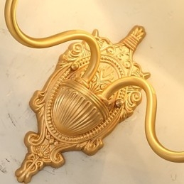 Enkel, Landlig, Tradisjonell, Klassisk Messingfunksjon For Mini-Stil, Opplyst Vegglampetter, Vegglampe I Pu