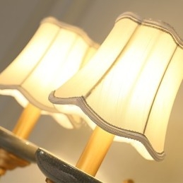 Enkel, Landlig, Tradisjonell, Klassisk Messingfunksjon For Mini-Stil, Opplyst Vegglampetter, Vegglampe I Pu