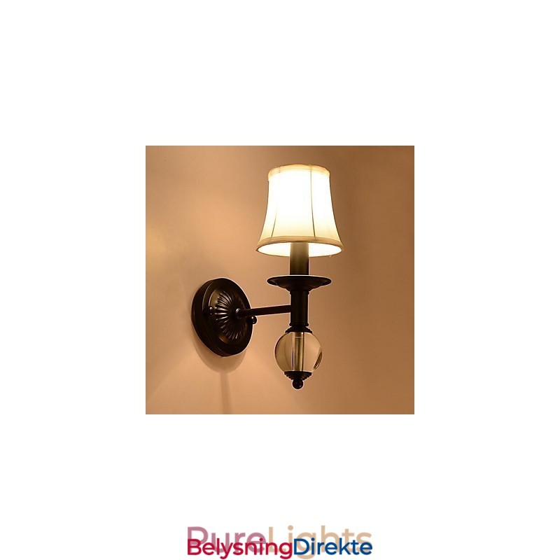 Vintage Galvanisert Opplyst Vegglampe Med Opplyst Tak