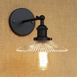 Landlig Retro-Maleri For Mini-Stil Øyebeskyttelse Omgivelseslys Vegglampetter