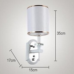 Moderne Samtids Galvanisert Nedlys Vegglampe Vegglampe