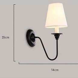 Moderne Samtids Galvanisert Nedlys Vegglampe Vegglampe