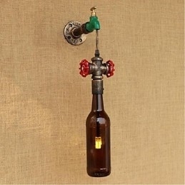 Moderne Ny Kreativ Flaskevegglampe Vegglampe