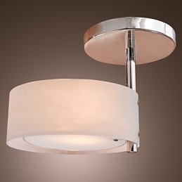 Moderne, Moderne, Mini-Stil, Krom, Metalllysekrone, Innfelt Garasje