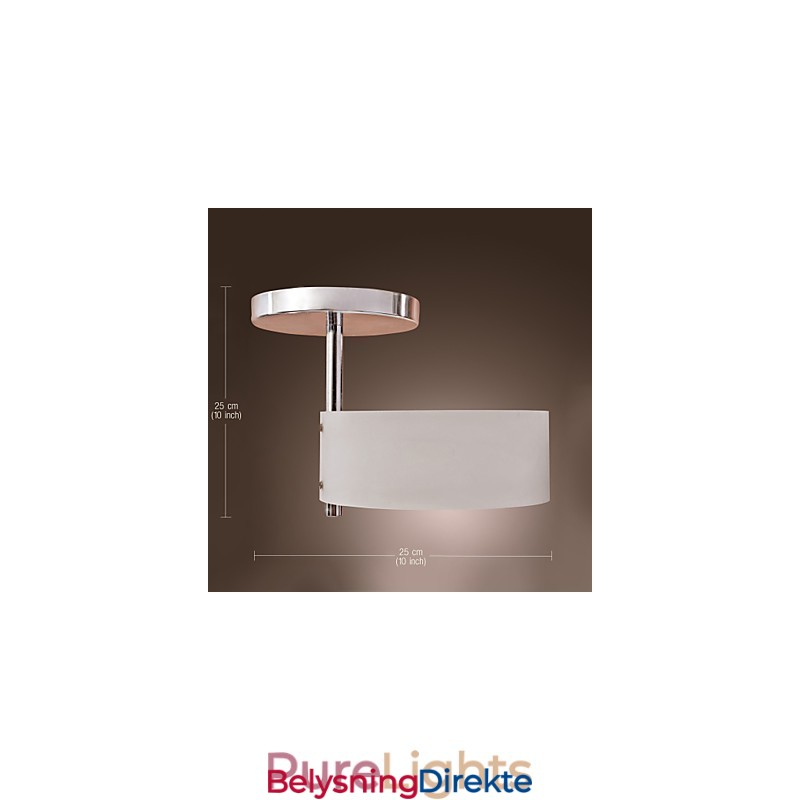 Moderne, Moderne, Mini-Stil, Krom, Metalllysekrone, Innfelt Garasje
