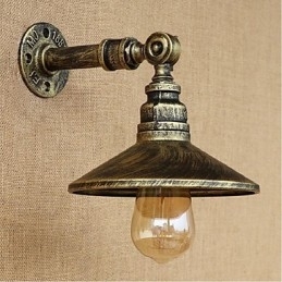 Industriell Stil Nordisk Vannrørsvegglampe