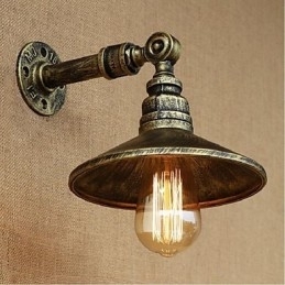 Industriell Stil Nordisk Vannrørsvegglampe