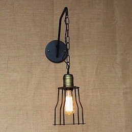 Restaurant Kafékjede Korridorer Jern Vegglampe
